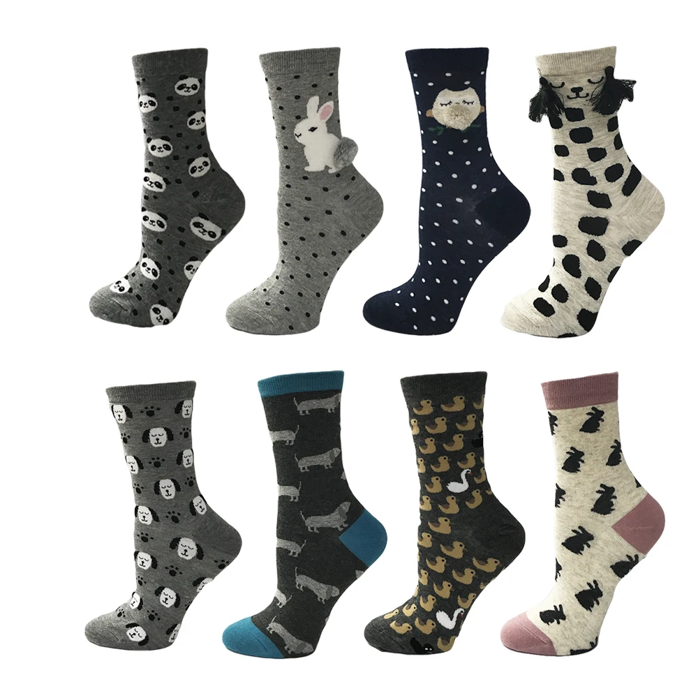 10 цветов высокое качество цвет ful милый мультфильм животных забавные женские