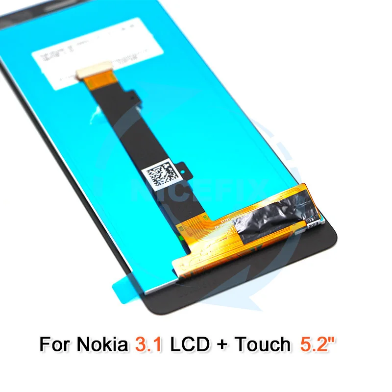 For Nokia 3.1 Plus LCD Display And Touch Screen Digitizer TA 1049 1057 1063 1070 Assembly Replacement For Nokia 3.1 LCD+Tools