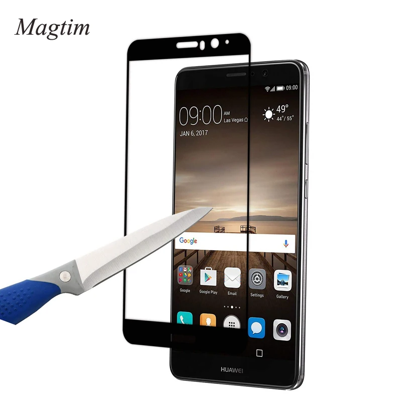 Защитное стекло закаленное 9H для Huawei Mate 8 9 P9 P10 plus Honor 30 7X 8X