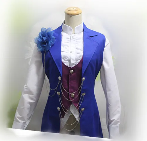 Uta No Prince Sama блестящая Радужная белая униформа индивидуальный пошив аниме
