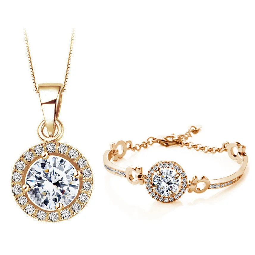 Королевский свадебный стиль AAAA + стразы модное настоящее качество Круглый Циркон