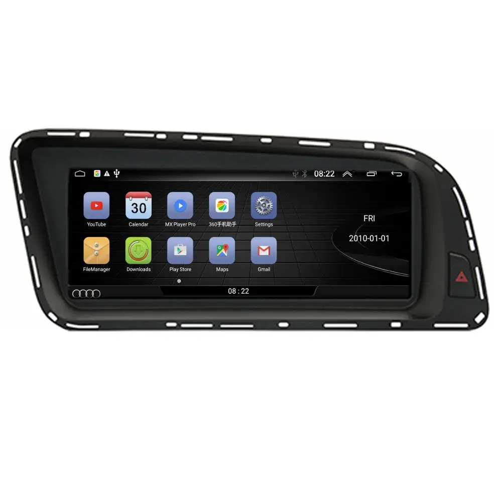 HFCYJIA 8," ips сенсорный Автомобильный gps Navi экран для Audi Q5 2009- Android 9,0 система 2+ 32 Гб ram wifi Google SWC BT Телефонная книга AUX