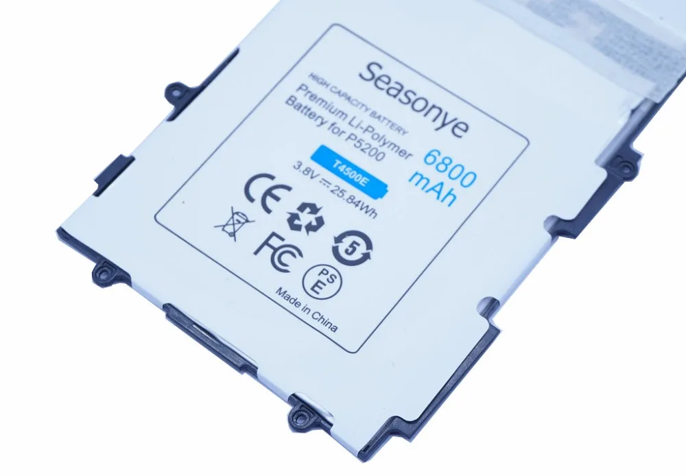 Seasonye 1x6800mAh/25.84Wh T4500E / T4500C SP3081A9H Сменный аккумулятор для Samsung galaxy Tab Tablet 3 10 1 P5200
