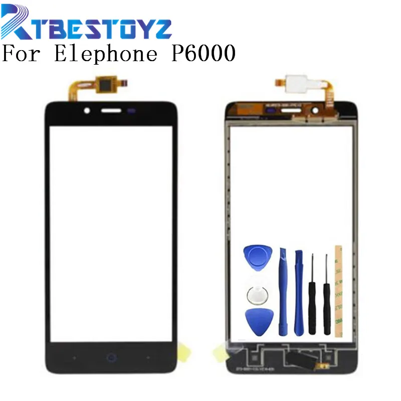 RTBESTOYZ для Elephone P6000 P 6000 мобильный телефон сенсорный экран дигитайзер Переднее