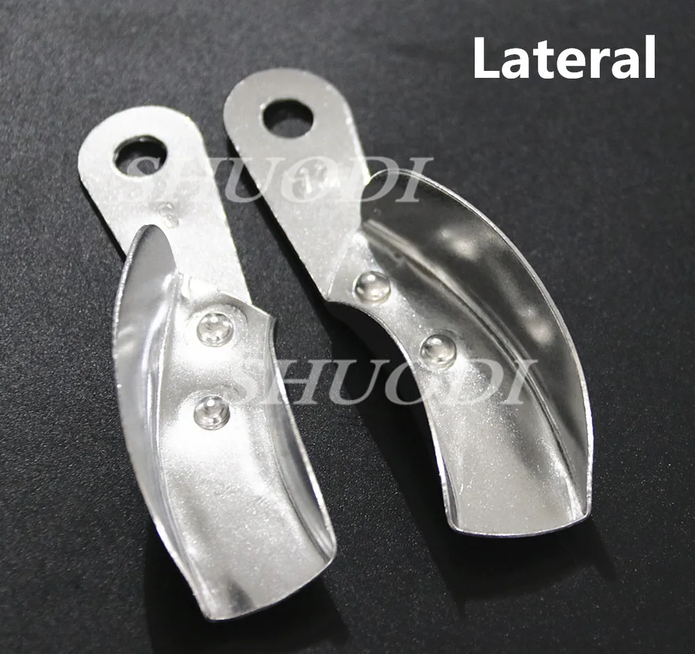 5 пар (10 шт.) зубные лотки инструменты для протезов алюминиевый поднос создания