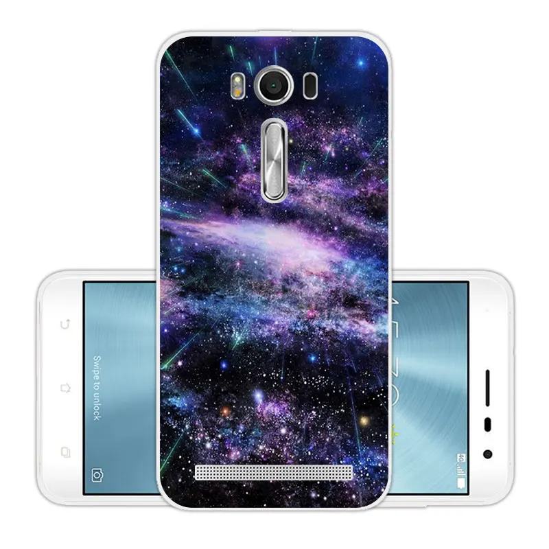 Мягкий чехол из ТПУ для Asus ZenFone 2 Laser ZE500KL силиконовый Scenic Eagle Capa |