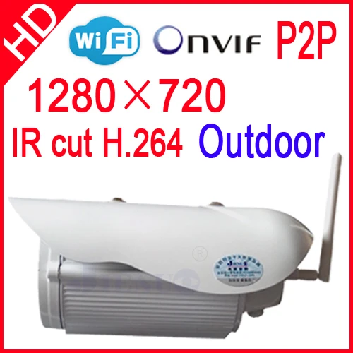 Onvif hd wifi ip камера Беспроводная p2p plug play ir cut ночное видение Водонепроницаемая