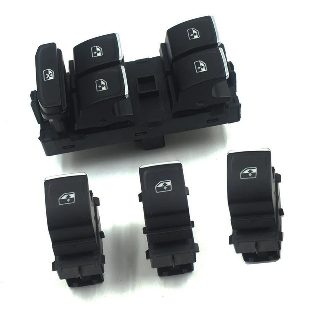 Кнопка переключения стеклоподъемника OE: 5G0959857A 5G0959855 для Volkswagen VW Golf Mk7 Passat B8 Tiguan Touran