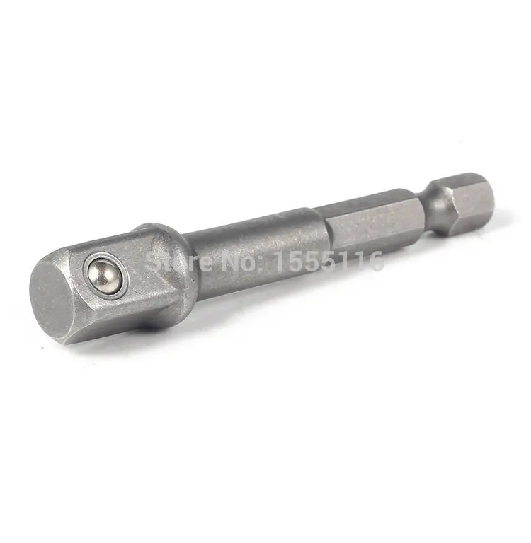 Hexagon Square Handle 3 Sizes Socket Adapter Set 1/4 3/8 1/2 Impact Hex Driver Drill BIts | Обустройство дома