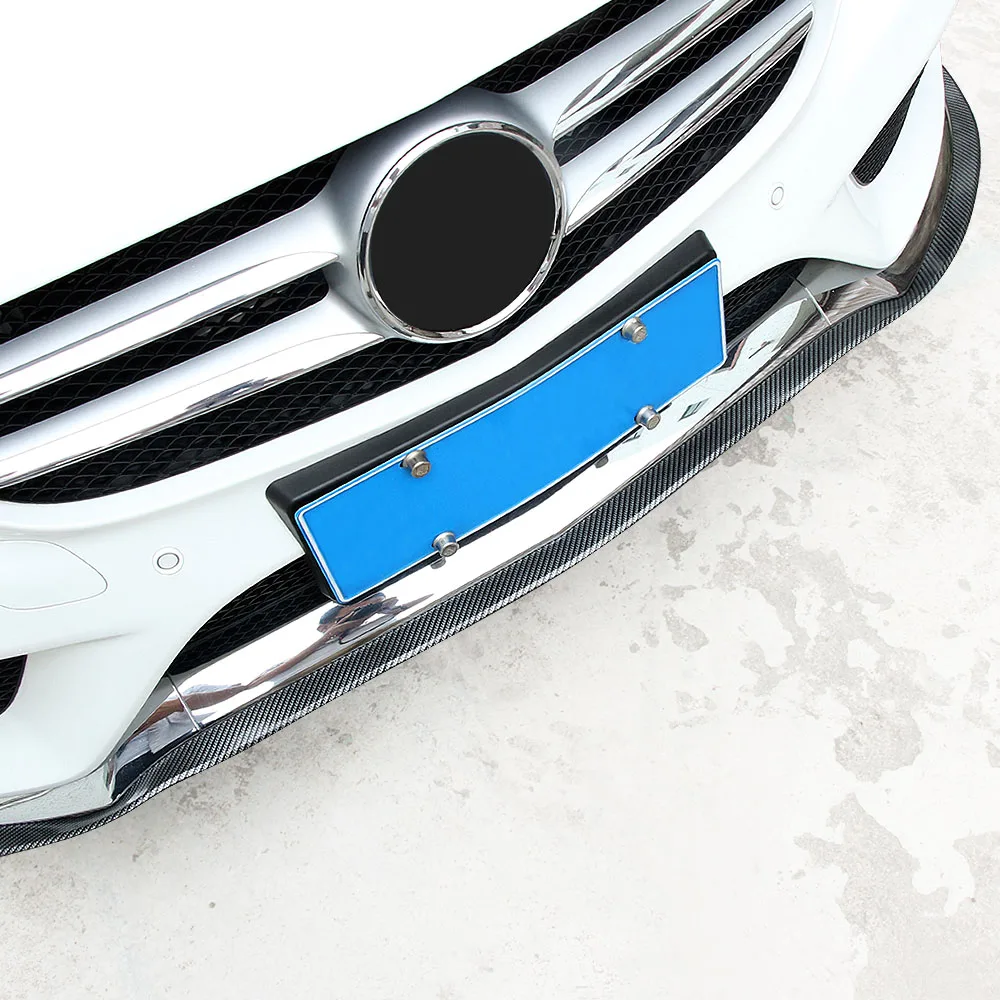 Universal 2.5M/Roll Car Styling TPVC Rubber Skirt Carbon Fiber Plating Anti-scratch Front Lip Bumper Decoration Accessories | Автомобили и