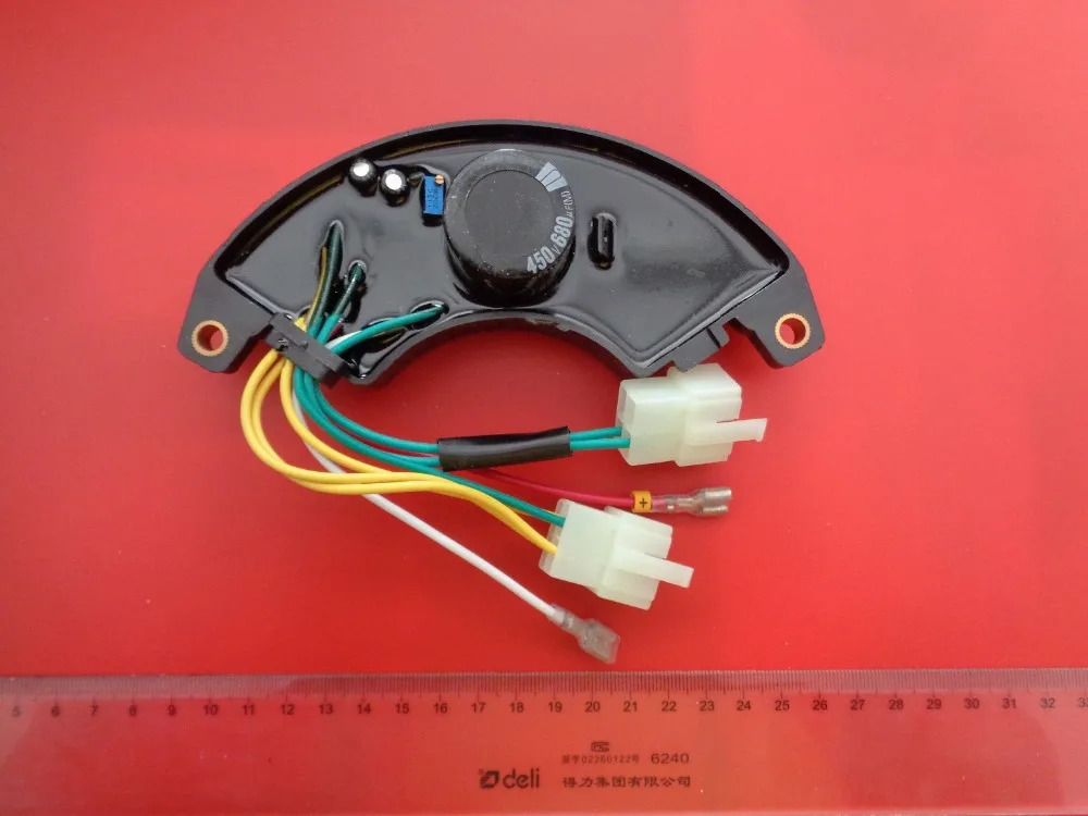 AVR5 3 5 кВт AVR 450 в 680 мкФ фазный генератор 188F Запчасти Аксессуары|generator avr|3 phase generator