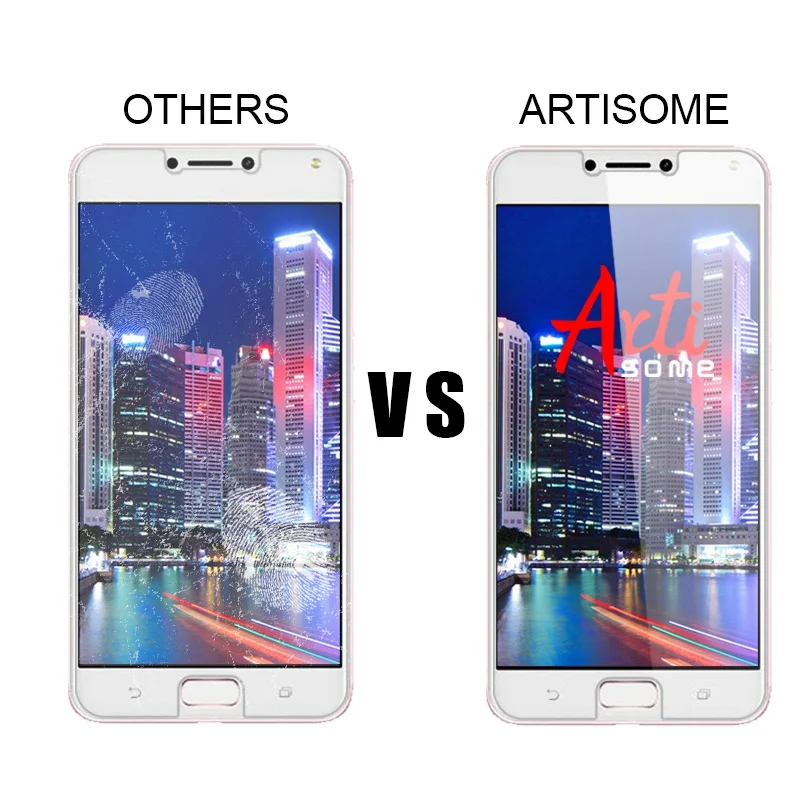 Artisome Стекло для Asus Zenfone 4 Max zc554kl 2.5D HD спереди Плёнки Экран Protector закаленное |