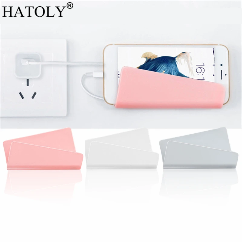 HATOLY липкий настенный держатель для телефона Apple iPhone X мобильный телефон Подставка