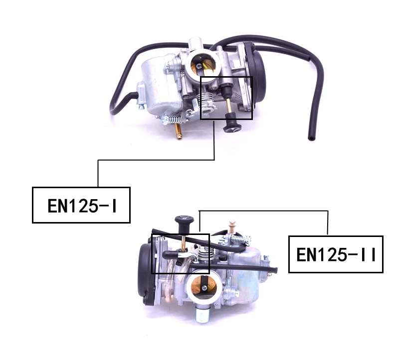 Бесплатная доставка Мотоцикл частей GN125 карбюратор для мотоцикла Suzuki EN125 HJ125-8