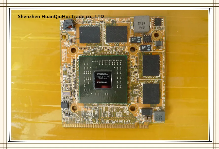 Оригинальная видеокарта nVidia 7600 Видеокарта DDR2 256 Мб MXM II для ноутбука HP IQ500 IQ770 IQ775