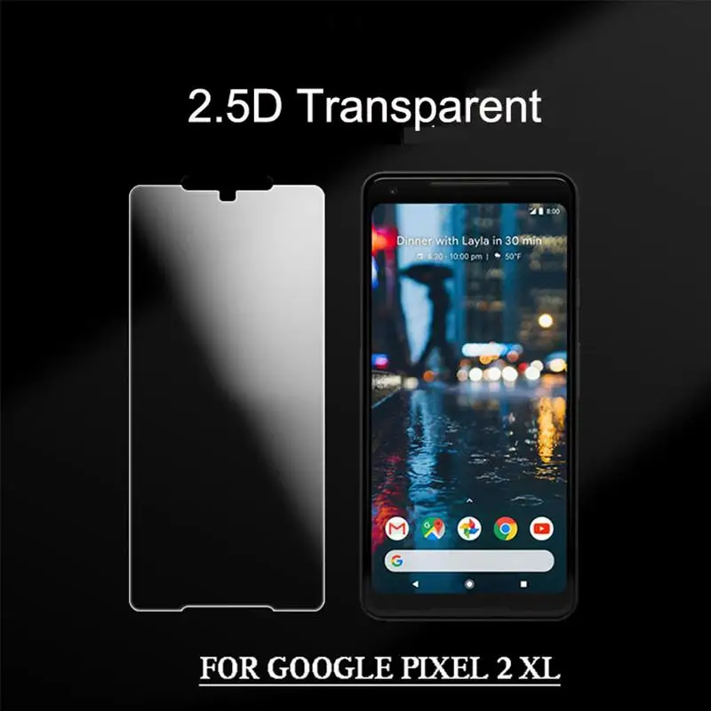Pixel 2 3 XL Smartphone Glass Screen Protector For Google Pixel 2 3 Pixel 2XL 2 3 XL 3XL 3D 2.5D Tempered Glass Full Coverage
