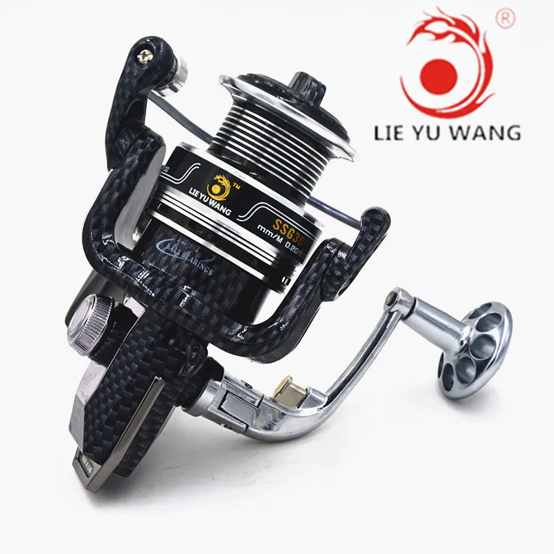 LIEYUWANG новая Рыболовная катушка Катушка 12 + 1BB SSG1000-SSG7000 шариковые подшипники