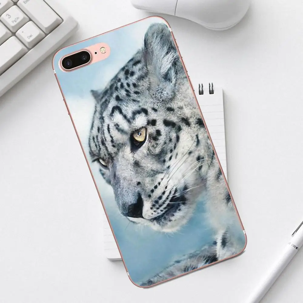 Qdowpz TPU Модный чехол для Galaxy Alpha Core Prime Note 4 5 8 S3 S4 S5 S6 S7 S8 S9 mini edge Plus животное