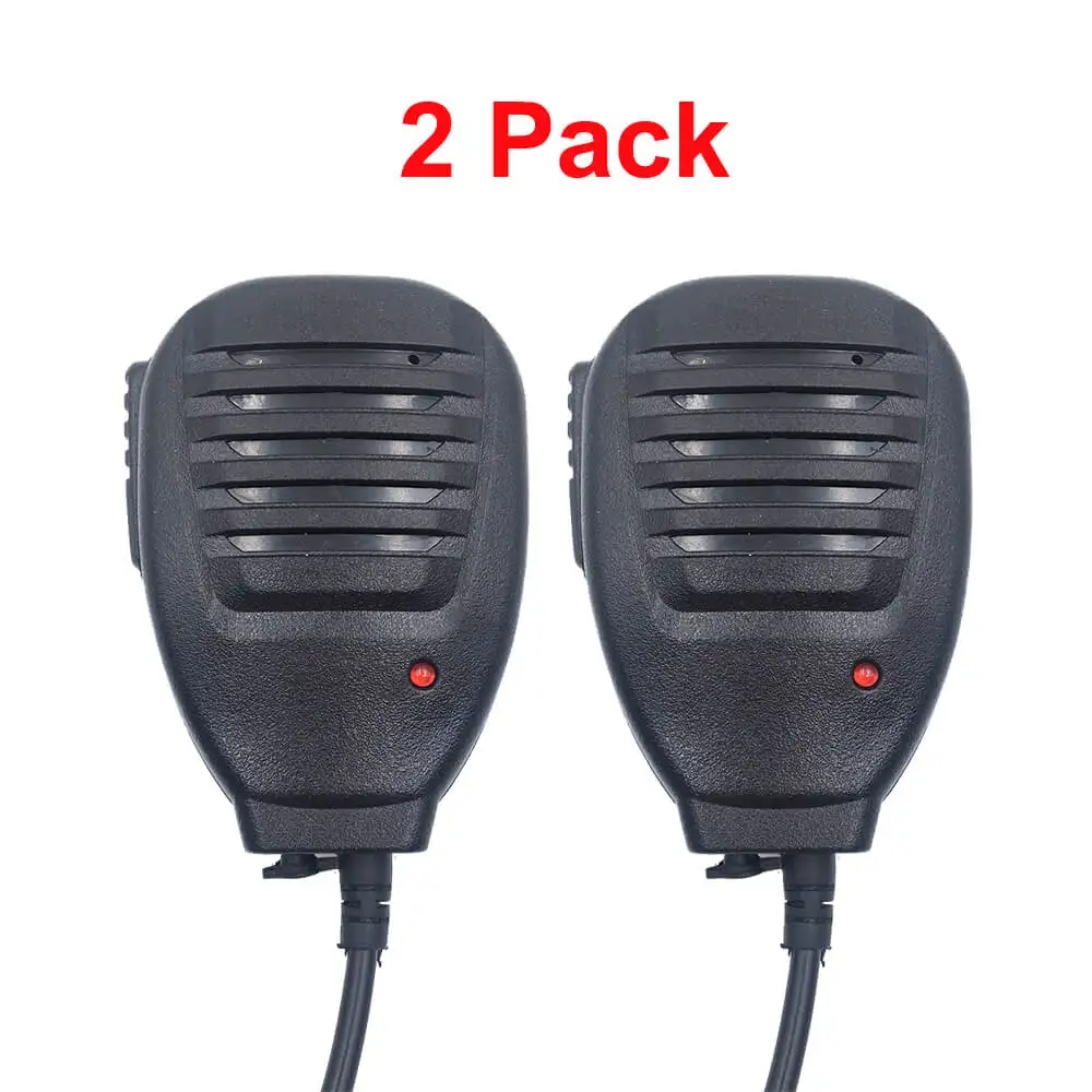 2PCs Mic for Vertex Динамик микрофон для Vertex радио VX-110 VX-130/150 VX-231 VX-160 VX-180 VX-261 VX-351 VX-427 VX-417 VX-451 VX-170/177 EVX-531 - Цвет: 2PCs Mic for Vertex