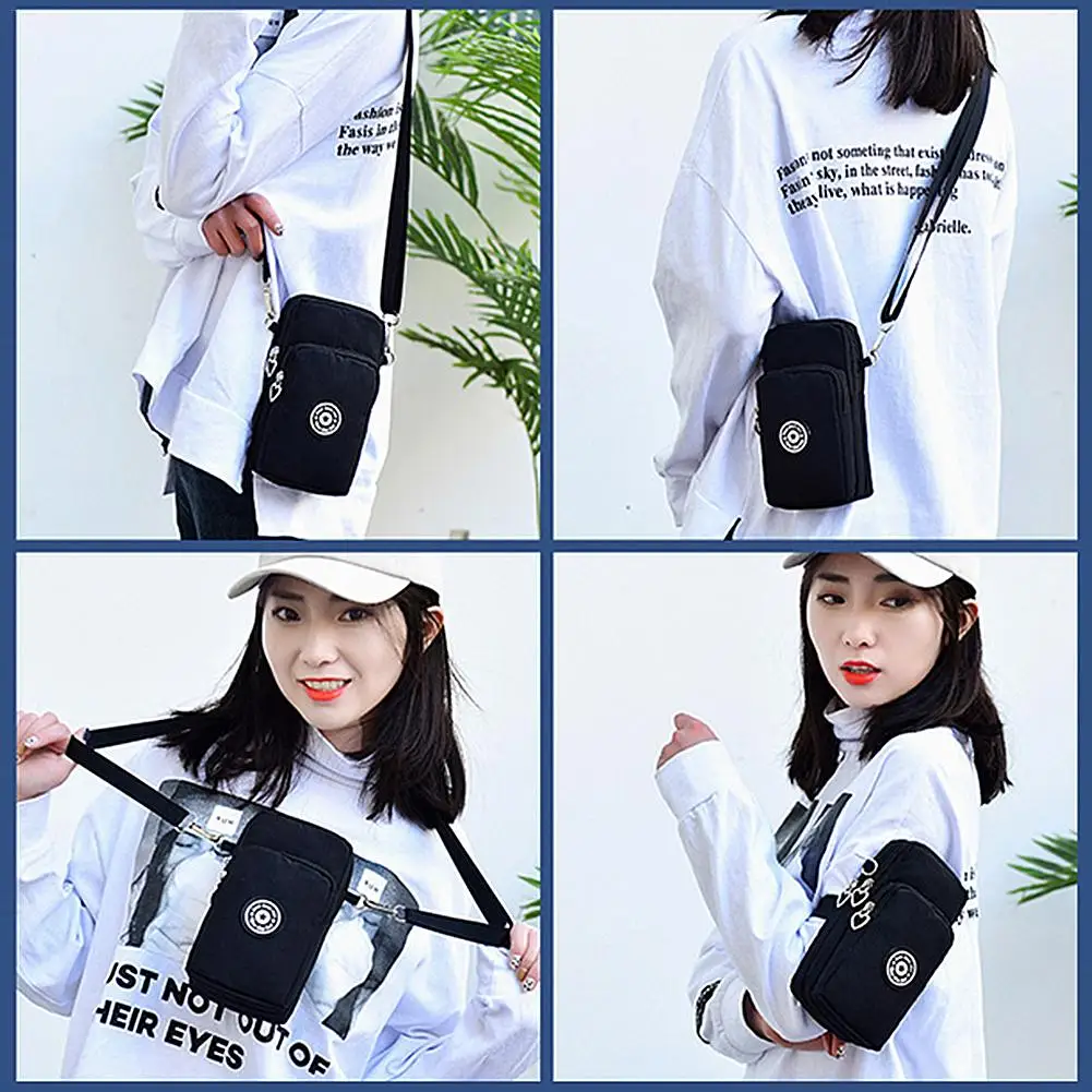 Сумка мессенджер Женская многофункциональная с квадратным клапаном|Сумки