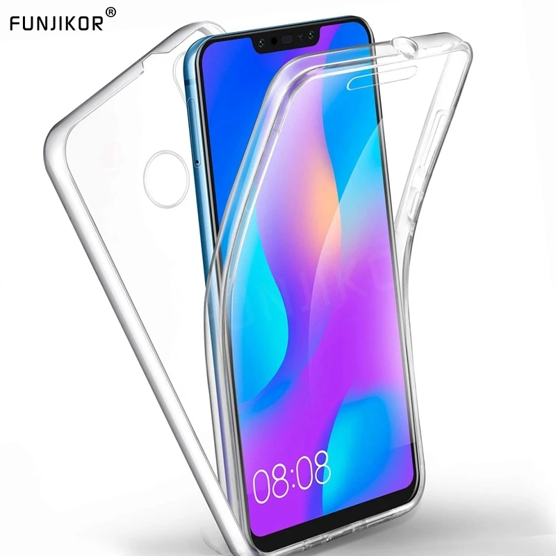 360 градусов полное покрытие чехол для huawei Nova 2i 3i P30 Pro P20 P10 P8 Honor вид 20 10 Lite 8X 7A 7C 10I Y5 Prime Y6 Y7