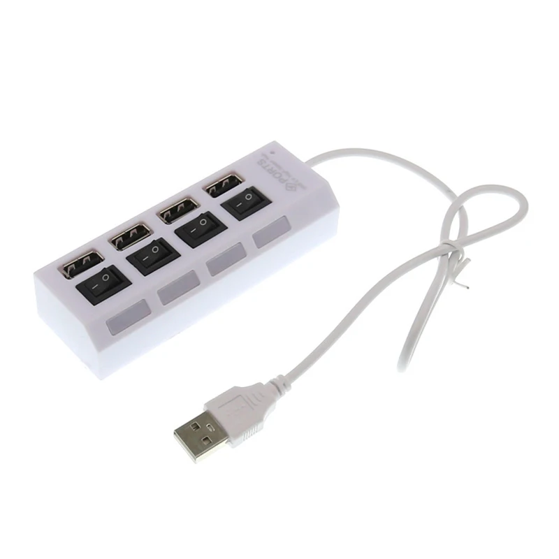 USB разветвитель с выключателем 2 0 4/7 портов|USB-хабы| |