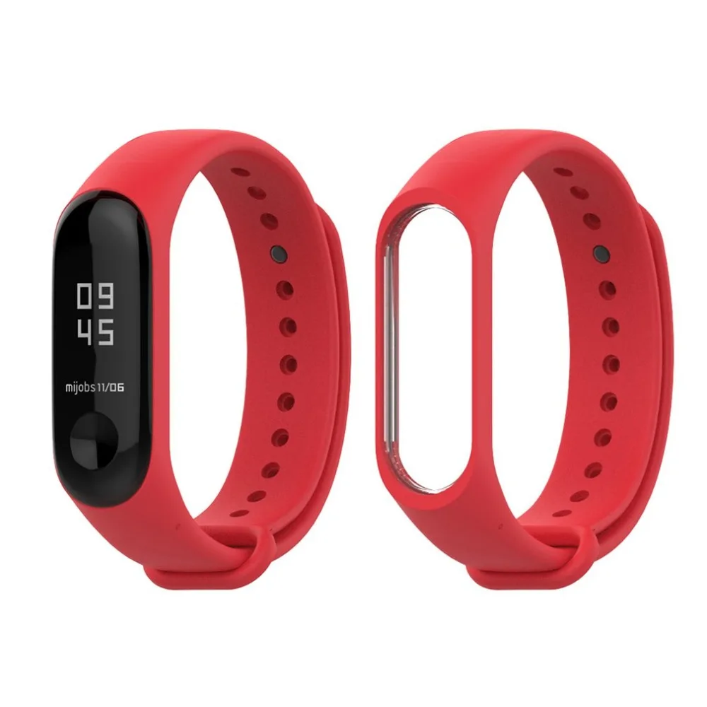 Mijobs Bracelet for Xiaomi Mi Band 3 Smart Watch Silicone Wrist Strap Wristband Miband Accessories | Электроника