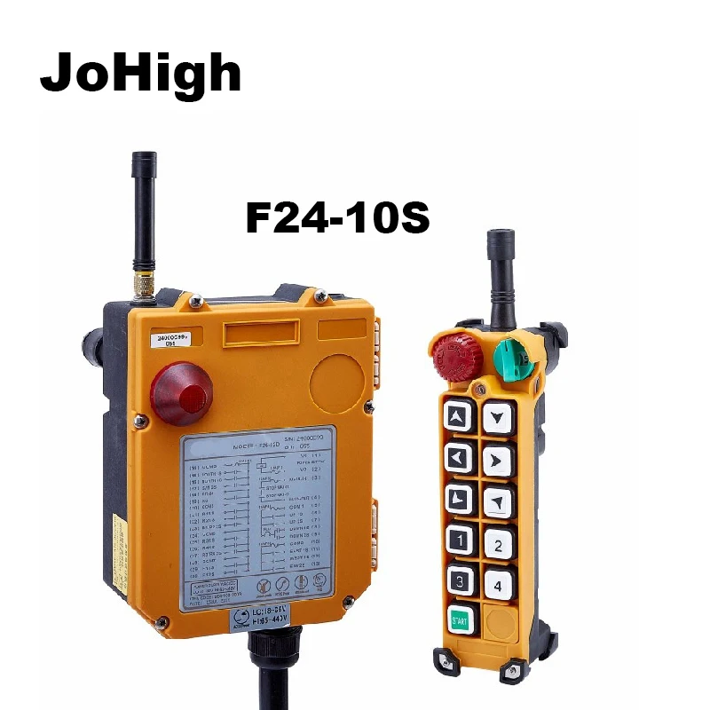 JoHigh F24-10S односкоростной кран пульт дистанционного управления Переключатель 10