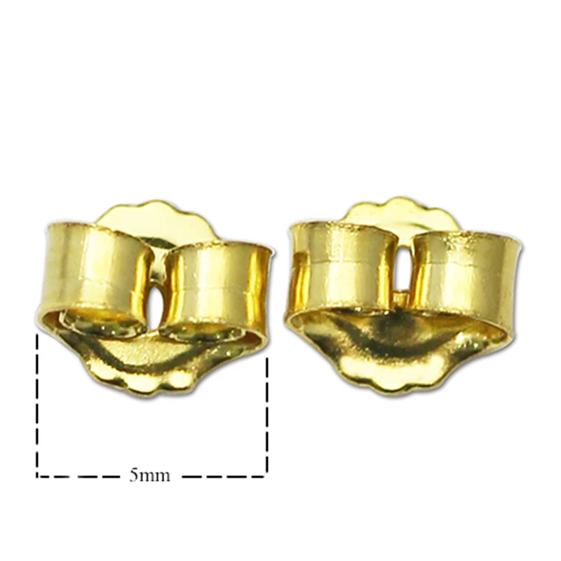 Серьги-бабочки из серебра 925 пробы с застежкой ID25339 | Украшения и аксессуары