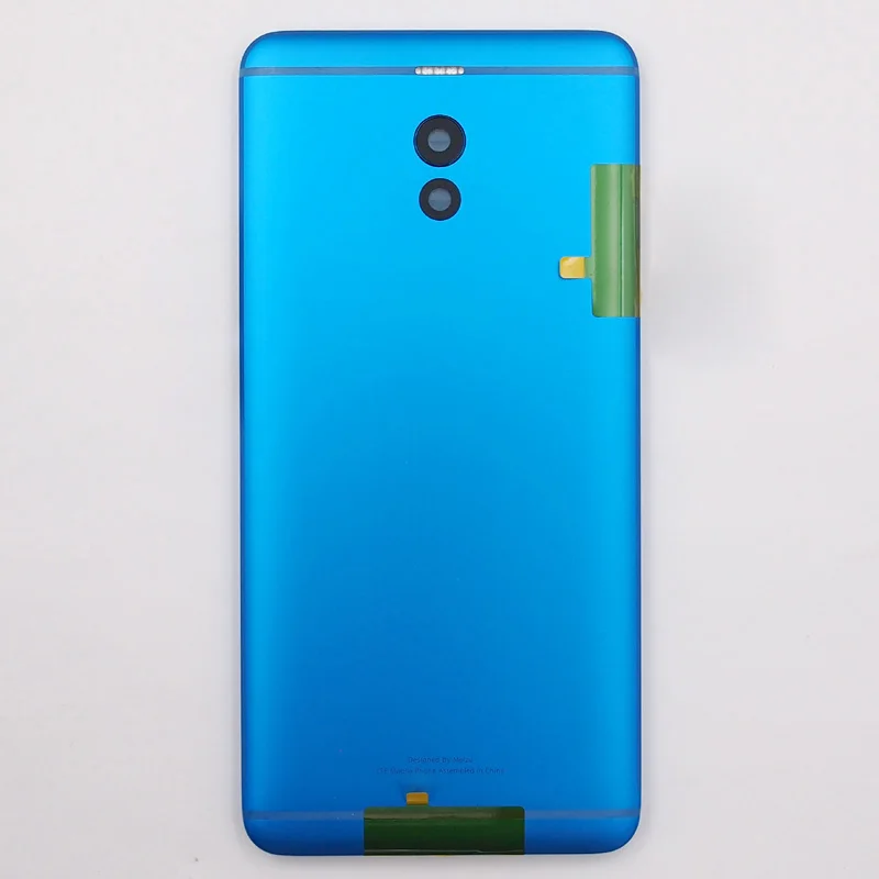 BaanSam чехол на заднюю крышку батарейного отсека для MEIZU M6 Note 5,5 дюйма с объективом камеры без кнопок громкости - Цвет: Синий