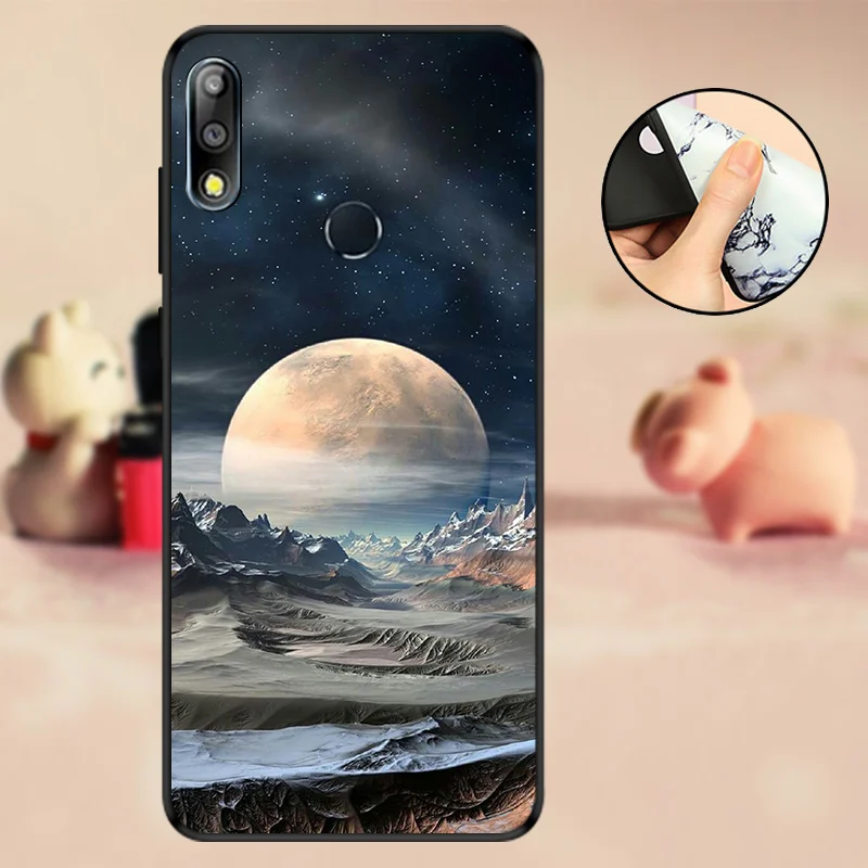 ASUS ZB633KL чехол для телефона ASUS ZenFone MAX PRO M2 ZB631KL чехол-накладка из мягкого силикона ASUS M2 ZB631KL чехол из ТПУ Черный Бампер ZB 633KL