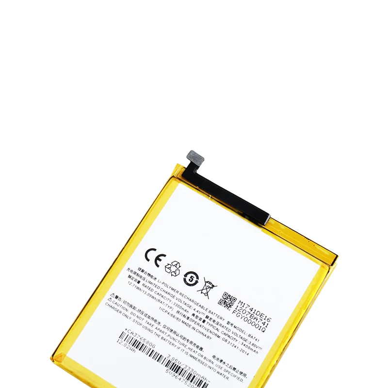 Alesser для Meizu e2 BA741 аккумулятор 3300 мАч 100% Новый Сменный аксессуар Аккумуляторы