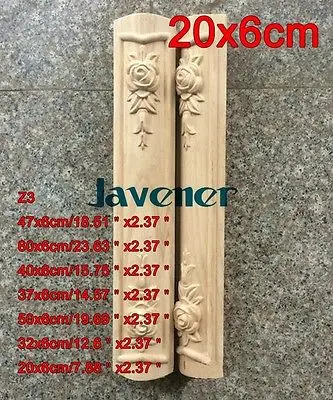 Z3 20x6 см Дерево резной Onlay аппликация плотник наклейка деревянный Рабочий ноги