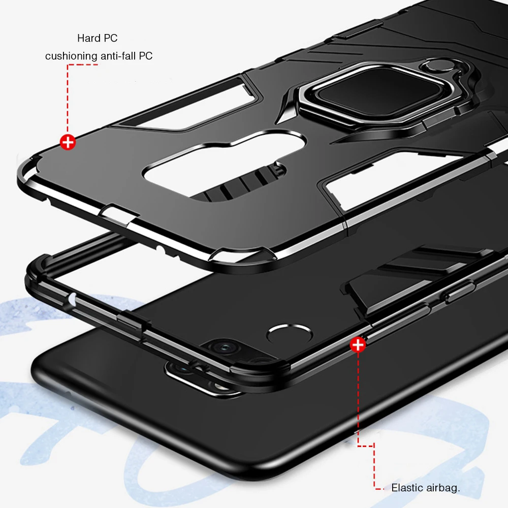 Heyytle кольцевой магнитный держатель чехол для huawei P30 P20 Lite mate 20 10 Pro P Smart Case
