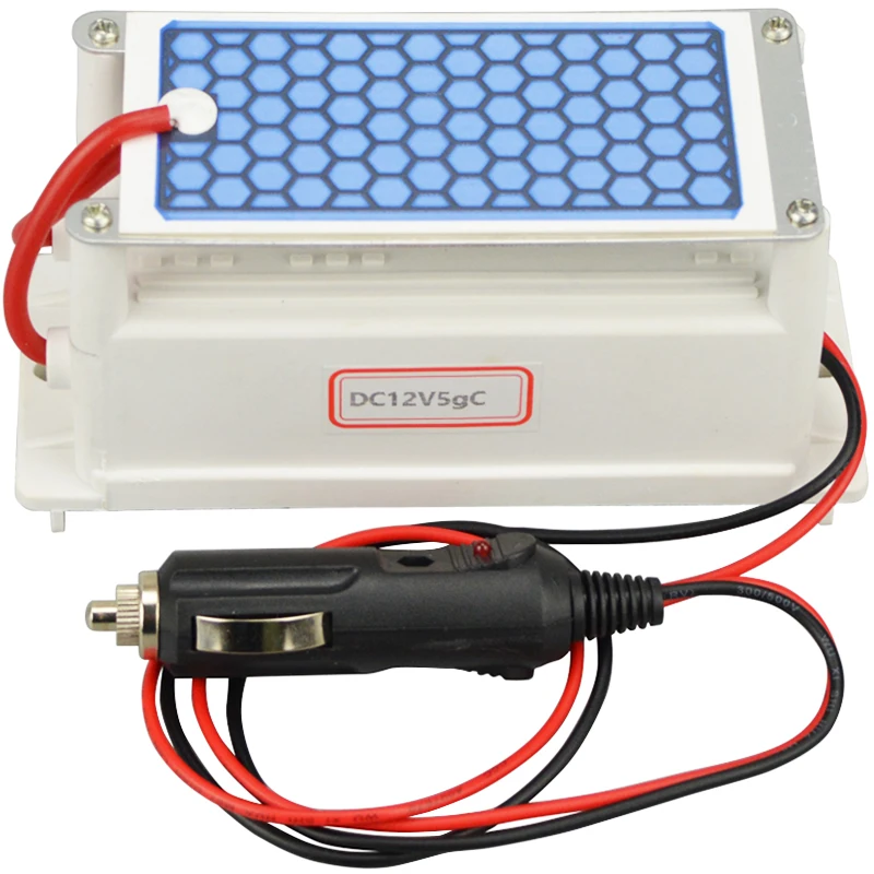 Генератор озона 5 г 12 в пост. Тока очиститель воздуха стерилизатор озоновый