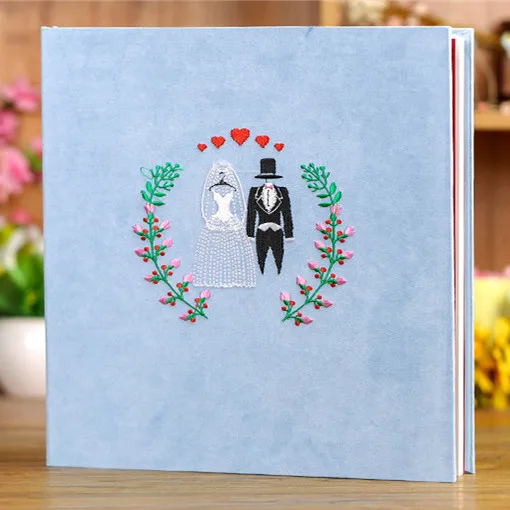 18 дюймовый плюшевый Emboidery большой емкости 200 фотографий альбумсамо Клей DIY альбом