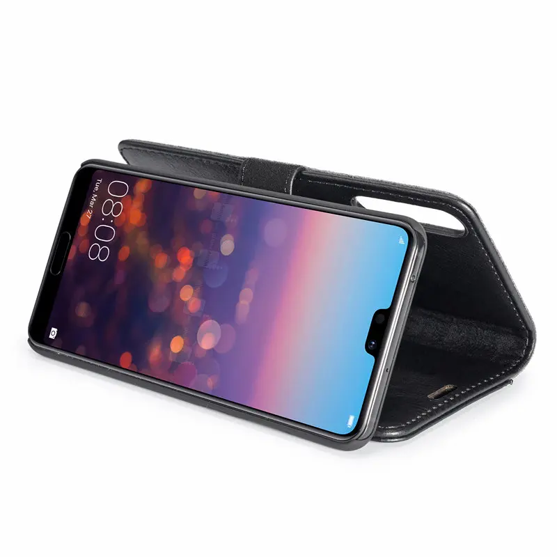 Роскошные Flip Book Cover для huawei P8 Lite 2017 Коврики 9 10 случае 2IN1 съемный Стенд Wallet чехол p20