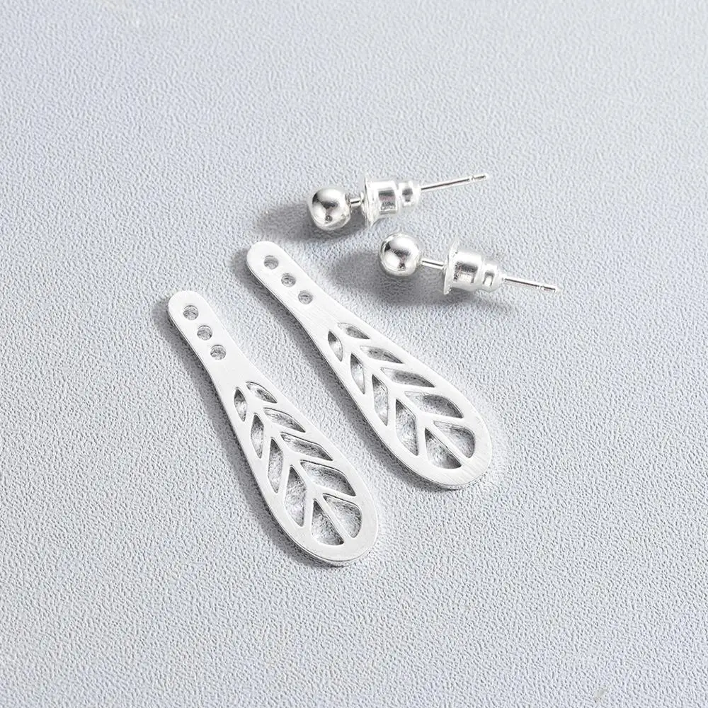 Женские серьги-гвоздики геометрической формы из нержавеющей стали Chandler круглые |