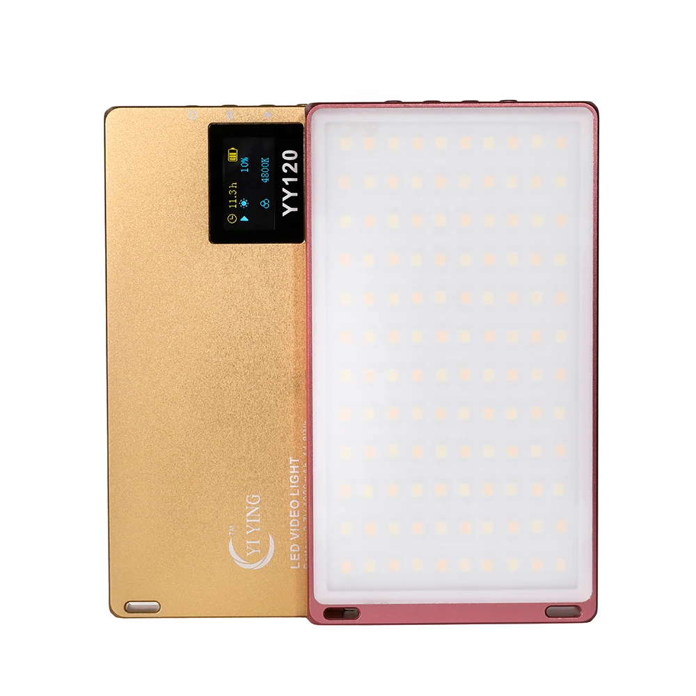 Селфи свет светодиодный видео на камеру с регулируемой яркостью освещение