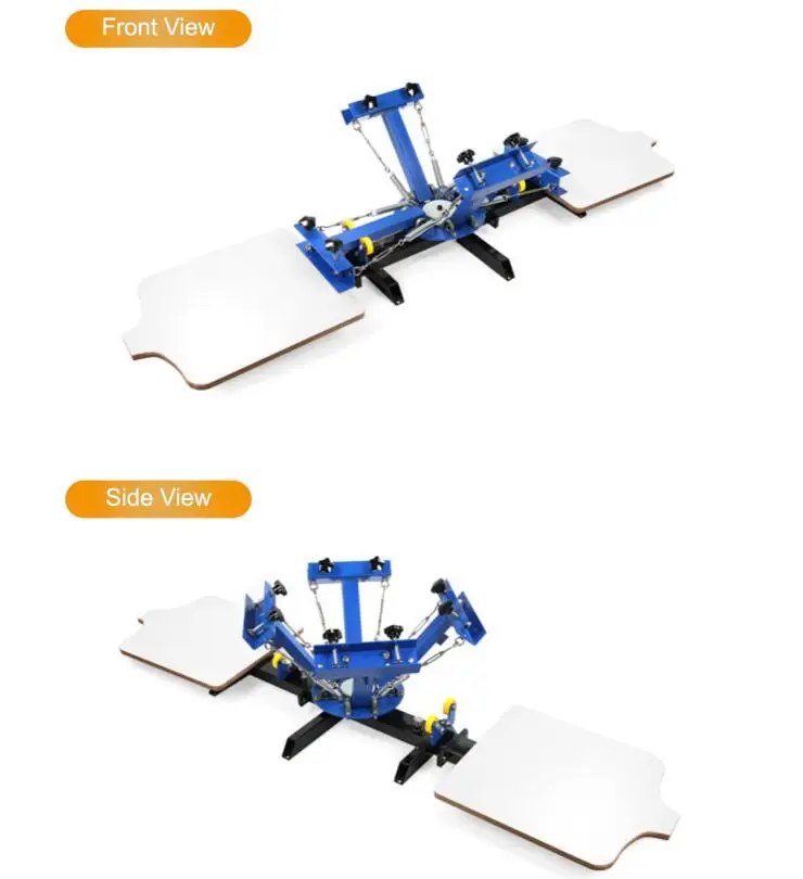 

Free shipping 4 color 2 station silk screen printing kit flash dryer vacuum UV exposure unit