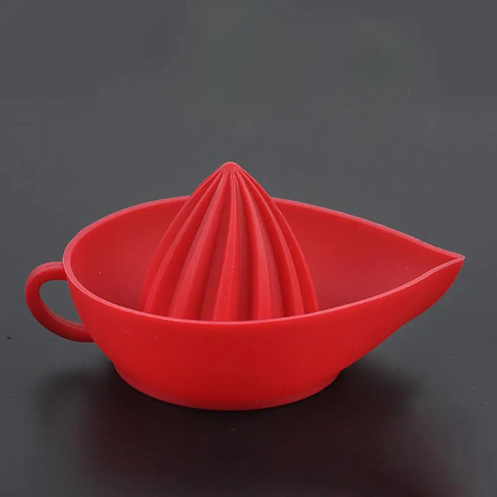 Lemon Время Красный Силиконовый Ручной Соковыжималка Ример Новый Дизайн