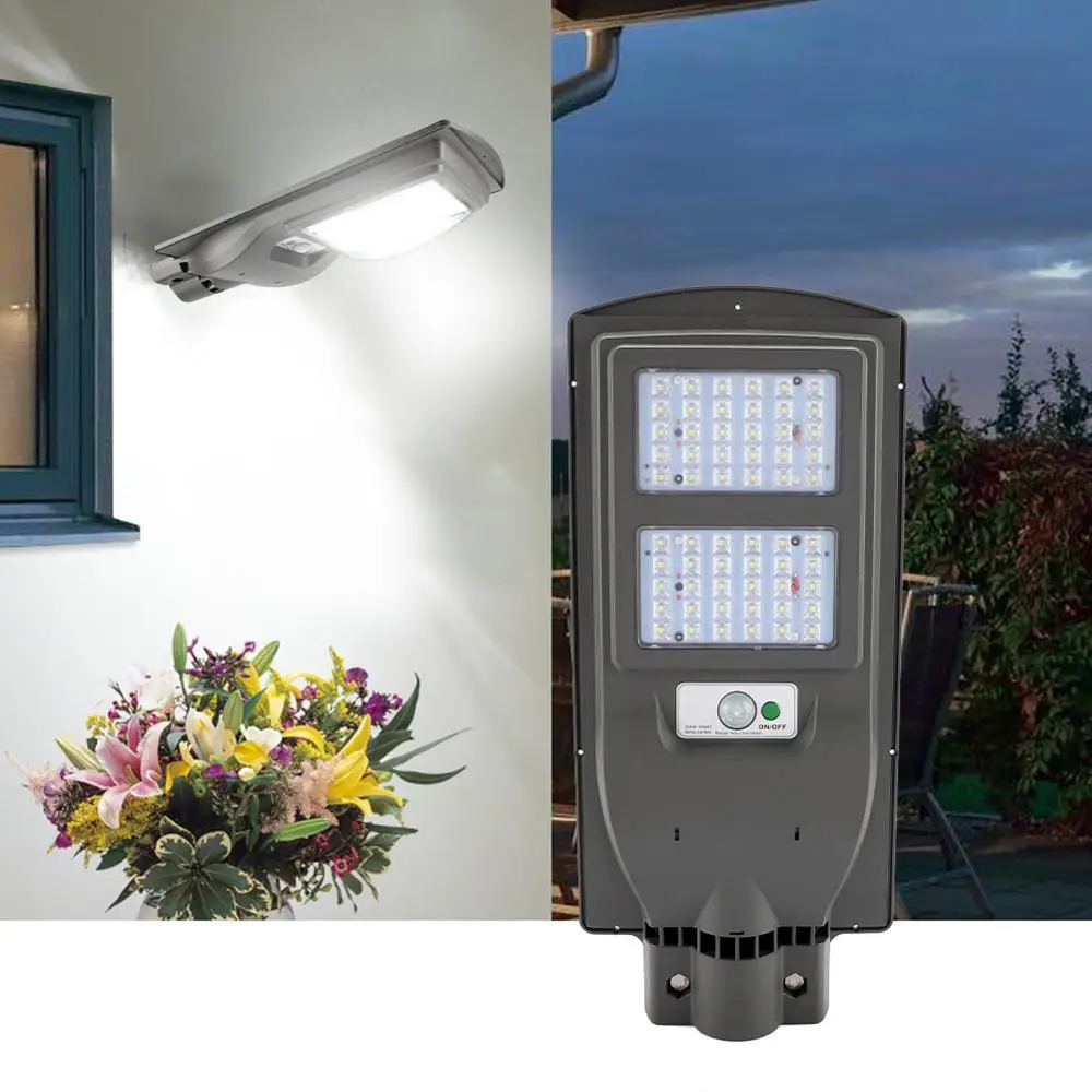 Уличный светодиодный фонарь на солнечной батарее водонепроницаемый садовый