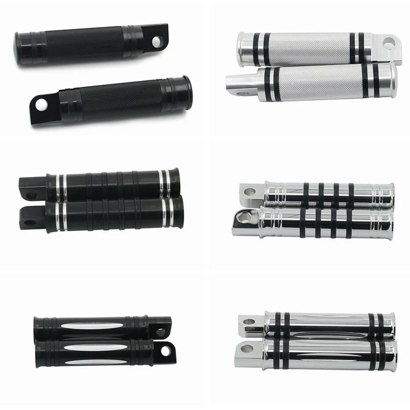 Подставки для ног мотоцикла 2 шт. Алюминиевые Подножки с ЧПУ Harley Sportster 883 Iron Touring