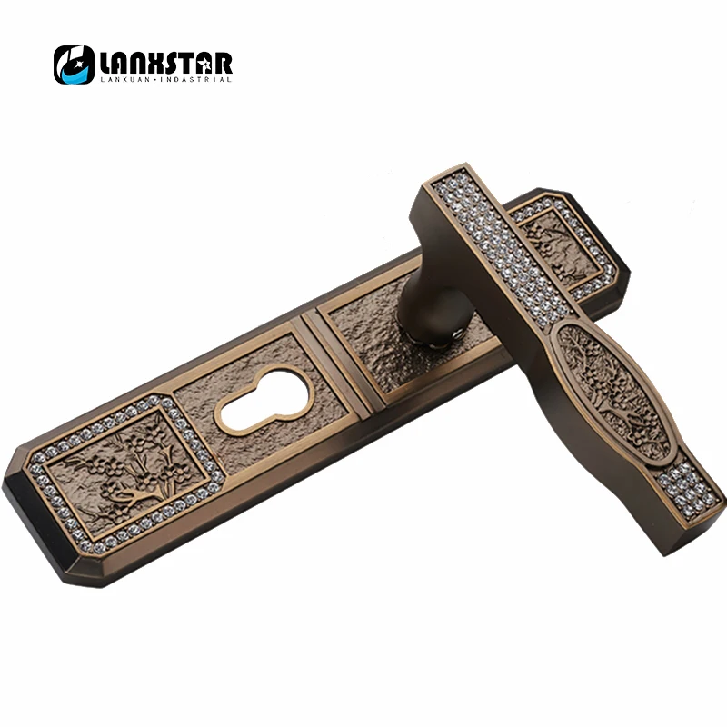 Высококачественный сверхпрочный роскошный классический бронзовый замок 2 9 кг с