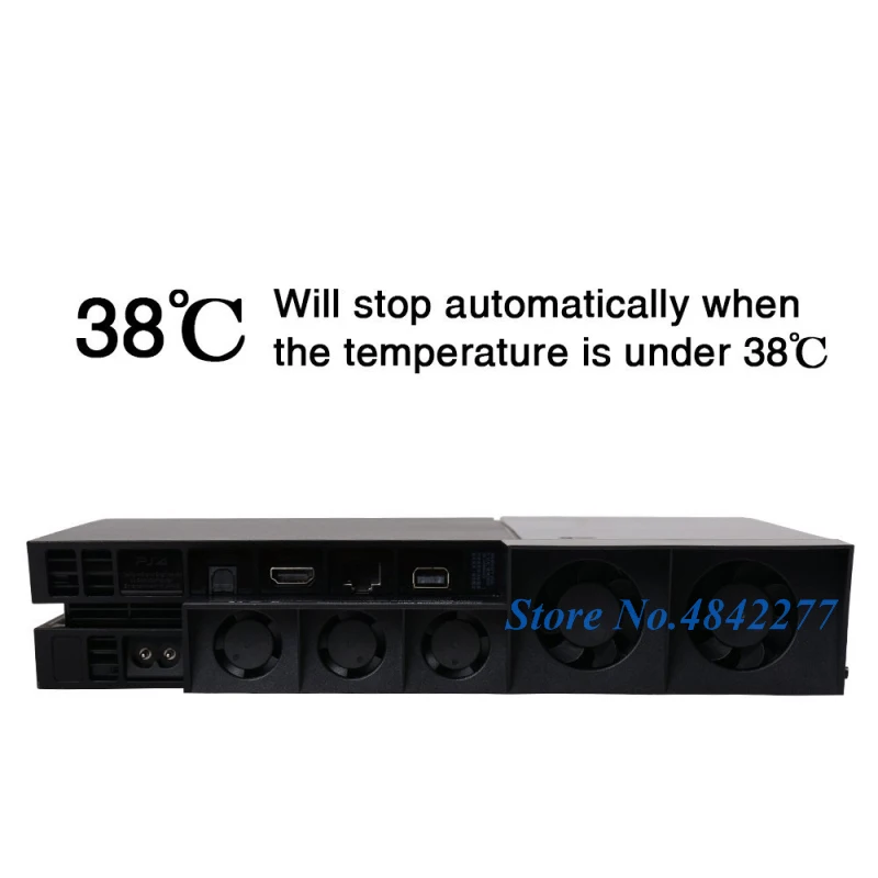 PS4 USB Вентилятор охлаждения Cooler Play Station 4 Внешний турбо Контроль температуры кулер