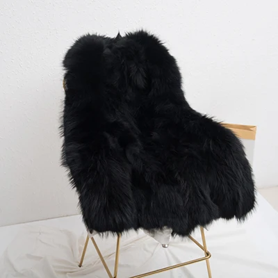 black black ANDERELLA модная зимняя одежда негабаритных женщин из натурального меха енота с капюшоном Длинная парка с натуральным мехом Подкладка Куртка парка для женщин - Цвет: black black