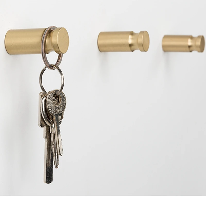Латунный крюк крыльцо скандинавские современные металлические настенные