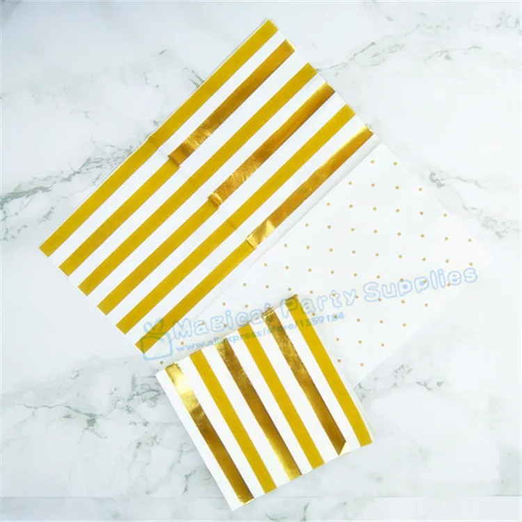 80 Sets Metallic Gold Striped Table Setting Paper Plates Dishes Cups Napkins Straws for Wedding Bridal Shower Bachelorette Party | Дом и сад