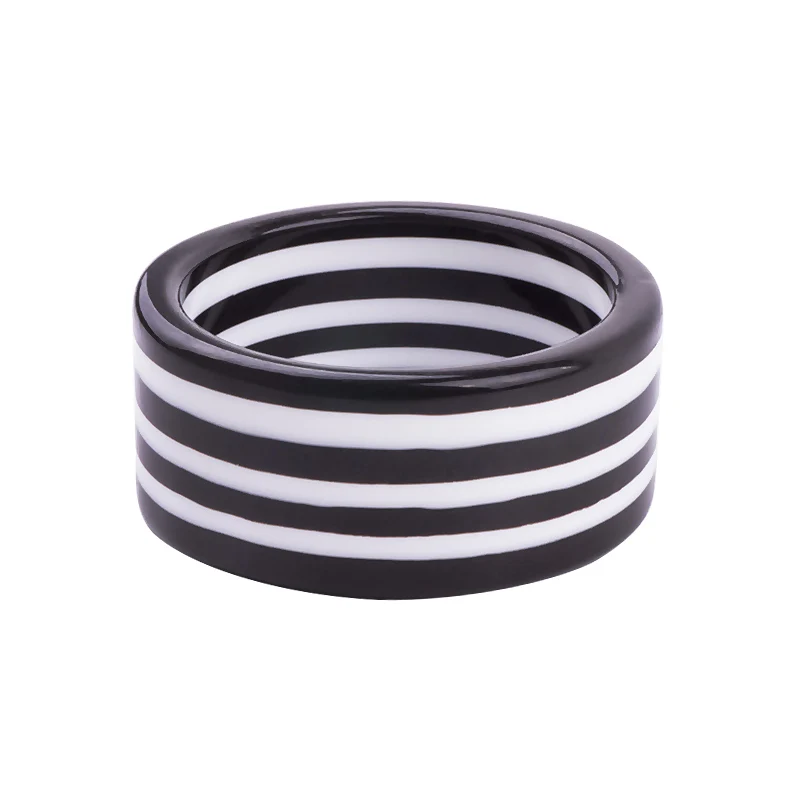 Модные милые яркие разноцветные широкие браслеты манжеты GuanLong полосатые