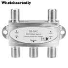 Новый Wideband 4x1 DiSEqC 2,0 Модель 4x1W Премиум спутниковый переключатель FTA тарелка LNB высокоизолированный переключатель для спутникового приемника